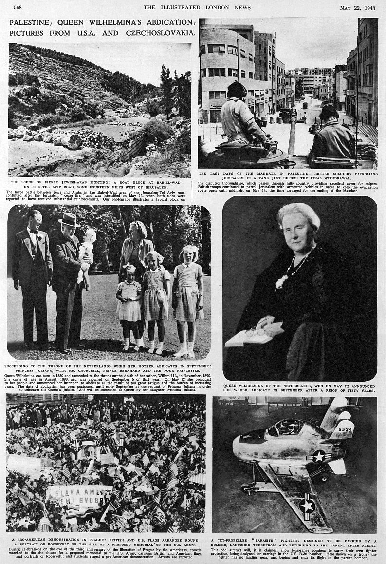 Last days of the British mandate